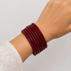 Maroon Jaipur Loom Stack