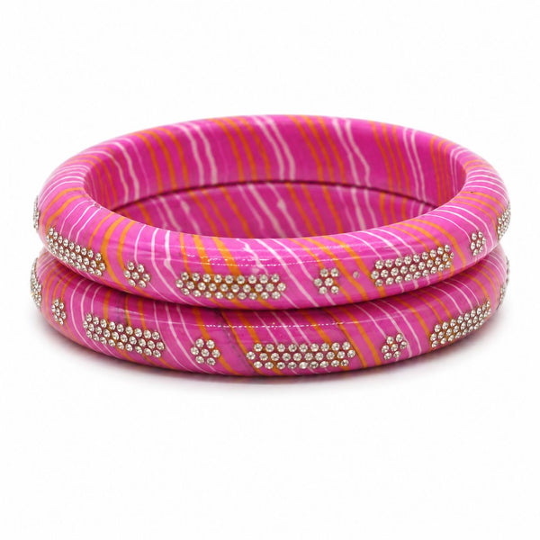 Light Pink Laheria Kada Set
