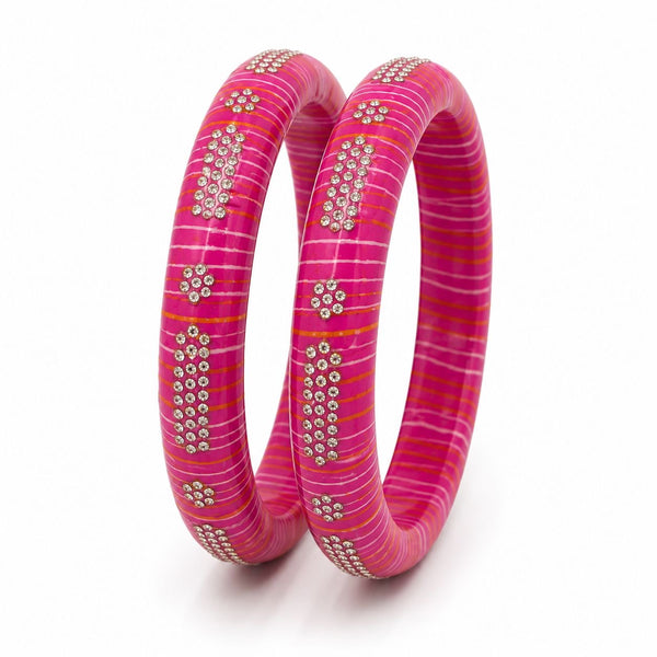 Light Pink Laheria Kada Set
