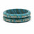 Teal Blue Laheria Kac Kada Set