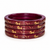 Royal Elephant Pure Lac Bangle Set – Maroon