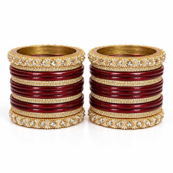 Shahi Shringar Lac Bangle Set