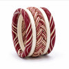 Gulab braidedbangle set