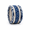 Neelam braided bangle set