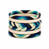 Evil Eye braided Bangle Set
