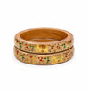 Champagne Gold Elephant lac kada set