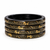 Royal Elephant Pure Lac Bangle Set – Black