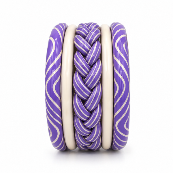 Jamuni braided bangle set