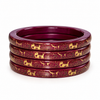 Royal Elephant Pure Lac Bangle Set – Maroon