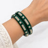 Emerald Green Lac Kada Set