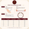 Neelam braided bangle set