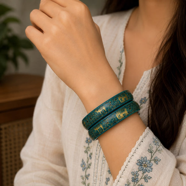 Teal BlueElephant lac kada set